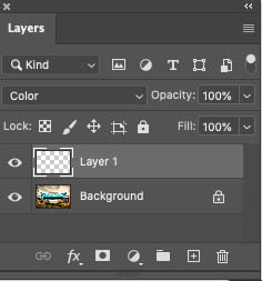 make a new photoshop layer