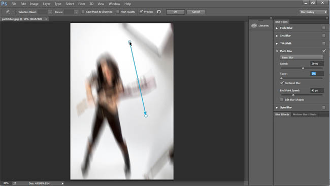 path blur in photoshop tutorial04