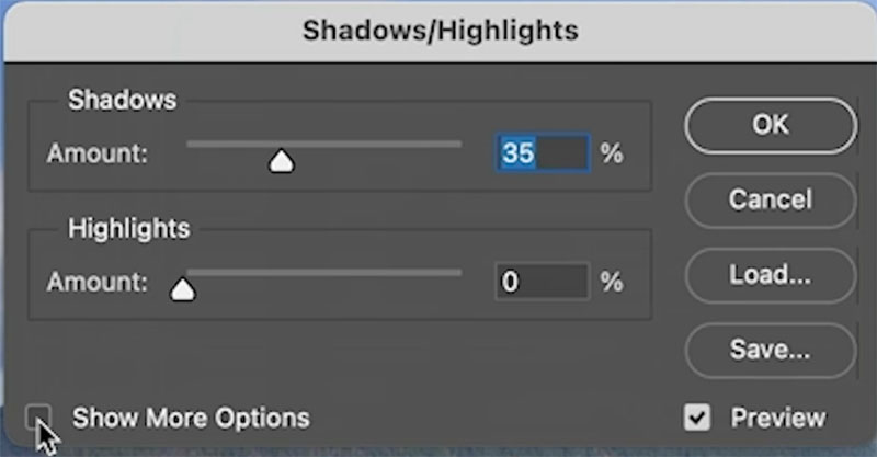 shadow highlight